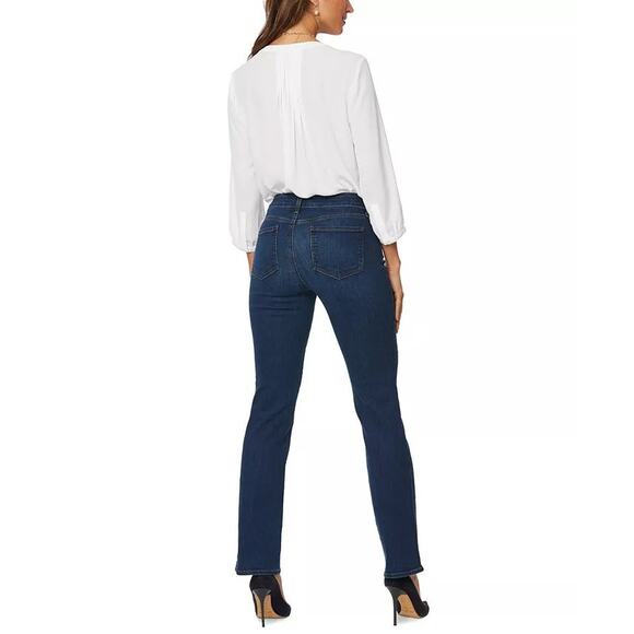 NYDJ Women's Marilyn Tummy Control Straight Denim Jeans Size 14 - Picture 2 of 11
